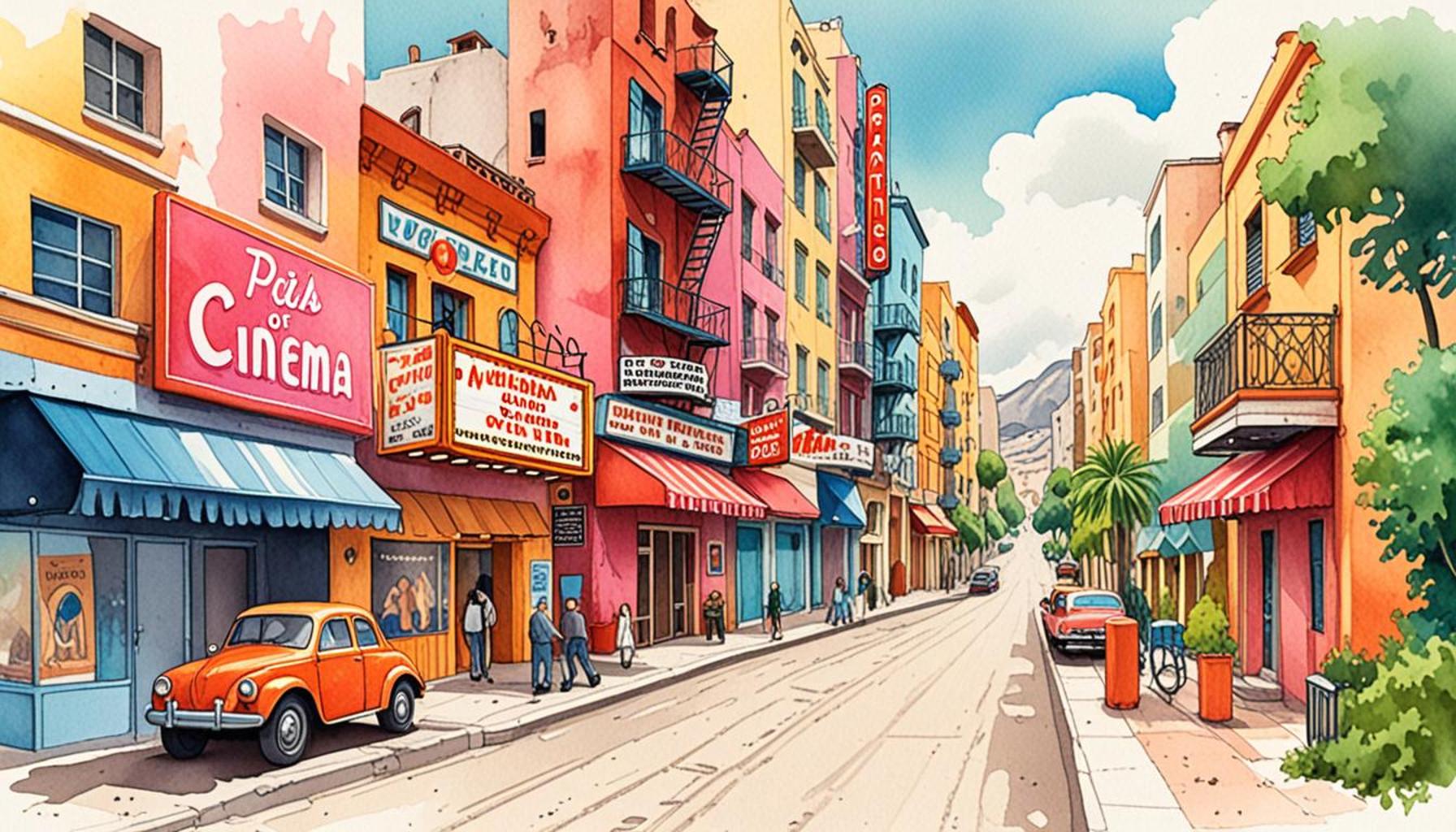 Paths of Cinema: Screenplays that Reveal Iconic Film Locations and Their Cultural Connections