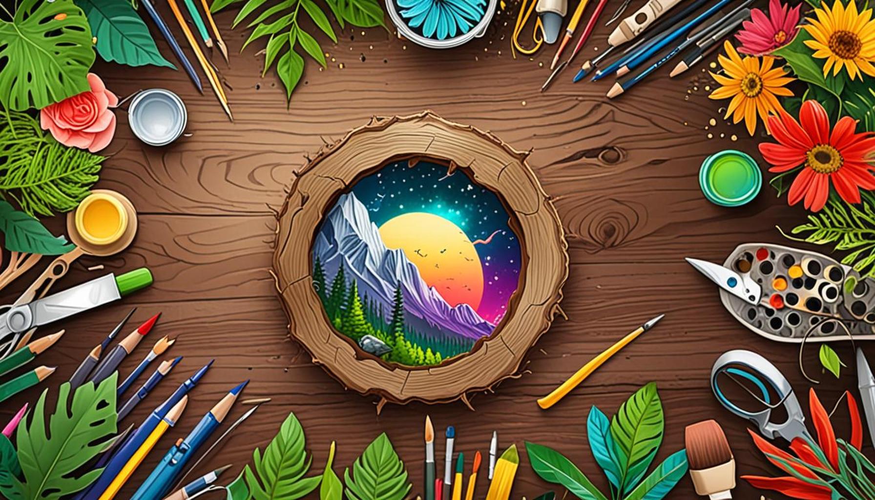 The Connection Between Art and Nature: Creative Outdoor Projects