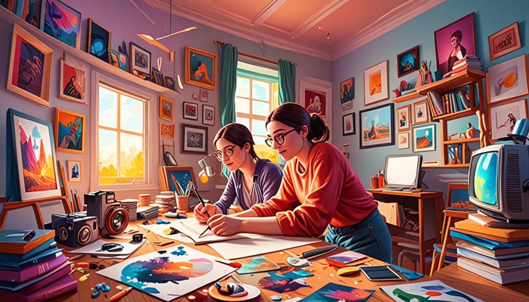 Art as a Form of Narrative: Telling Stories Through Different Mediums